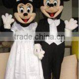 Minnie Mouse White Wedding Dress Mascot, FREE SHIPPING thumbnail-1
