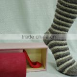 women strippe fluzzy socks microfiber comfortable fashional socks