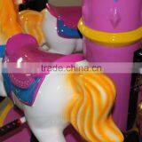 Funshare 2015 Cute Mini Fairground Rides Small Carousel For Sale Merry Go Round Carousel Machine thumbnail-3