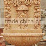 Carved Marble Wall Fountain