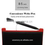 Red 8.5" LCD Writing Note Pad Electronic Drawing Tablet Graphics Board Fashion