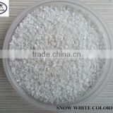 High purity bulk decorative white colored quartz sand