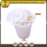 Beekeeping Equipment 2/3 Frames Plastic Manual Honey Extractor