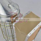 Beekeeping Galvanized Leatheroid Cheap Bee Smoker With Guard From China thumbnail-2