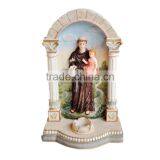 Polyresin Religious St. Anthony the Great Resin Candle Holder thumbnail-1