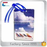 Custom Made Wholesale Plastic PET Airplane Travel Luggage Tags With Different Strapes thumbnail-6