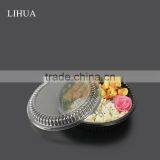 Disposable Plastic Round Food Container,Plastic Take Away Food Packaging Box, Plastic Round Sushi Container thumbnail-3