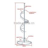Wholesale& Particular Metal Scarf Rack for Shop thumbnail-3