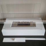 Free Standing Outdoor Iron Sheet Metal Box Bio Fireplace With Tempered Glass thumbnail-1