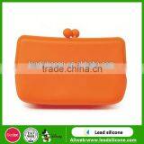 Fashione Women Candy Color Silicone Coin Purse thumbnail-1
