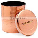 Kitche Canisters, Rose Gold Color Copper Canisters, Elegant Copper Canisters, Copper Jars,decorative Canisters for Kitchen thumbnail-3