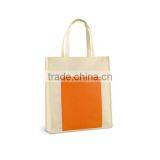 High Quality Non Woven Recycle Tote Shopping Bag With Big Frontal Pocket thumbnail-1