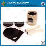 China Factory Supply Pet Cat Wooden Scratching Post Toy thumbnail-4