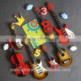 Fridge Magnet Personalised Resin Guitar Musical Fridge Magnets thumbnail-3