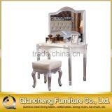 Pu Material Dresser Furniture Dressing Table With Drawers thumbnail-1