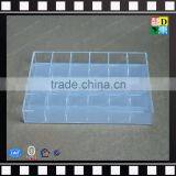 High Quality Acrylic Cosmetic Organizer Tray Makeup Tray With Dividers, Acrylic Cosmetic Makeup Display Tray thumbnail-1