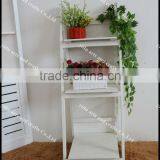 White Wooden Mini Storage Cabinet With Shelf thumbnail-2