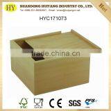 Custom Cheap Pine Wood Sliding Box for Gift Packaging Wholesale thumbnail-1
