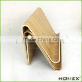 Bamboo Tablet pc Holder/ Wood Tablet Stand Homex-BSCI thumbnail-1