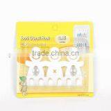 Sucker Type Human Shaped Plastic Toothbrush Holder Plastic Bathroom Accessories thumbnail-2