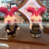Rabbit Cartoon Figure Mascot for Shopping Mall thumbnail-1