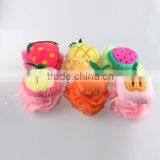 Wholesale Bath Sponge Shower Puff Novelty Fruit Baby Bath Sponge Bath Ball thumbnail-2