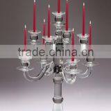 Wedding Centerpieces With Crystal Candelabras and Flowers for Wedding thumbnail-1