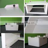 European Style Modern Laundry Room Furniture White Washing Machine Bathroom Bottom Cabinet With Drawer thumbnail-5