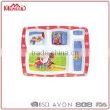 Children's Hospital Used Food Safety 5 Divided Hospital Food Plate thumbnail-1