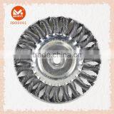 Good Quality Twisted Knot Steel Wire Circular Brush thumbnail-2