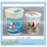 Outdoor Metal Dustbin and Waste Bin thumbnail-1