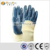 Sunnyhope 3/4coated jersey lined nitrile oil work gloves