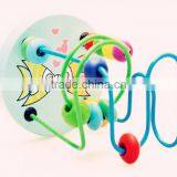 2015 Hot Children Baby Colorful Plastic Mini Around Beads Educational Game Toy thumbnail-4