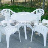Outdoor Indoor High Quality New Design Modern Plastic White Armrest Chair for Sale thumbnail-3