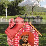 Portable Brick Motif Pet House For Cat and Dog thumbnail-4