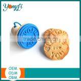Customized Promotion FDA Silicone Cookie Stamp Concrete Mould thumbnail-1