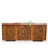 Buffet Rustic Style For Living Room With Teak Wood Model Iowa thumbnail-3