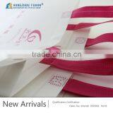 Custom Foldable White Shopping Bag thumbnail-5