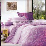 Kingsize Flower Design Disperse Printing Diamond Velvet Hotel Home Bedding Set thumbnail-1