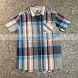 Kids Boy Stocklots Checked Short Sleeve Shirt thumbnail-1