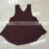Clearance Sale Women Cotton Fitness Workout Tank Top thumbnail-5
