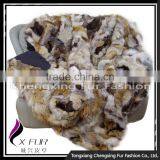 CX-D-61 100% Natural Real Fox Fur Plate / Wholesale Price Fox Fur Blanket thumbnail-1