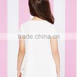 China Wholesale Girl's Long Style Print Pattern t Shirt Made in China thumbnail-6