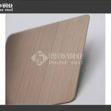 Factory Direct Sale 304 HL Finish Brown Gold Stainless Steel Sheet thumbnail-2