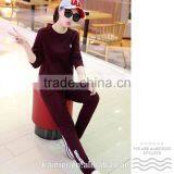 Wholesale Best-selling High Quality Gym Sports Tracking Suits Women CVC(60/40) thumbnail-4