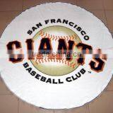 Promotional Gift Cotton Reactive Printing Compressed Round Beach Towel thumbnail-5