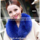 Genuine Fur Scarf Fox Fur Ring Autumn Winter Shawl Coat Collar Decoration High Quality 100% Real Collar thumbnail-6