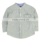 Good Quality Kids Clothing Wholesale Cheap Little Boy Long Sleeve Striped Dress Shirt thumbnail-4