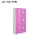 Luoyang Fenglong Cheap Changing Room 6 Door Stainless Steel Storage Lockers Metal School Locker for Student/gym/kids/fac thumbnail-2