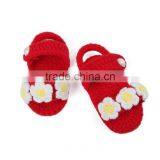 Beautiful Summer Crochet Baby Toddler Shoes thumbnail-4